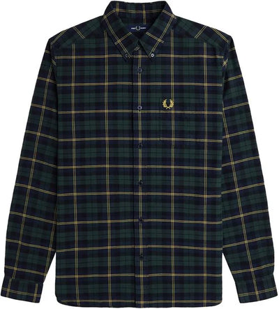 Fredperry Fp Oxford Tartan Shirt - Fashion Wear - Volwassen