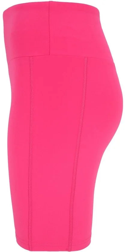 Fila Damen Kurze Hose Rakanda High Waist Bike Tights Pink Yarrow-XS