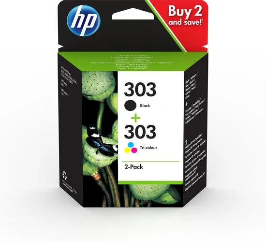 HP 303 - Inktcartridges - Origineel - Standaard capaciteit - Kleur en Zwart