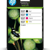 HP Inktcartridge 937 Origineel 4-pack Zwart, Cyaan, Magenta, Geel 6C400NE