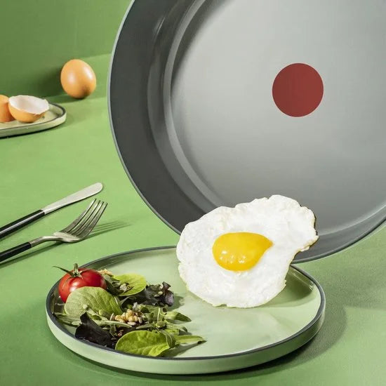 Tefal Renew ON - Koekenpannenset - Ø20/Ø24/Ø28 cm - PFAS-vrij - Keramisch - Geschikt voor Inductie