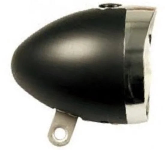 Koplamp Nostalgie led zwart incl.batteri