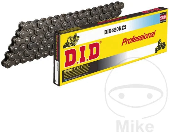 Chaîne DID Standard 420NZ3/130 Chaîne ouverte avec maillon à clipser