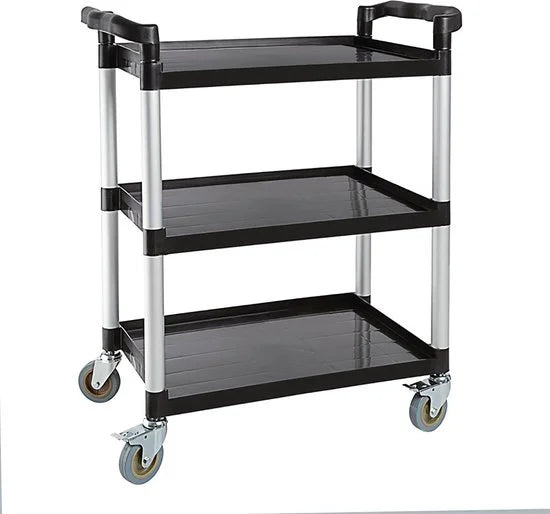 Serveerwagen - Wit - H 95 x 82.5 x 41.2 CM - Vogue - CF101