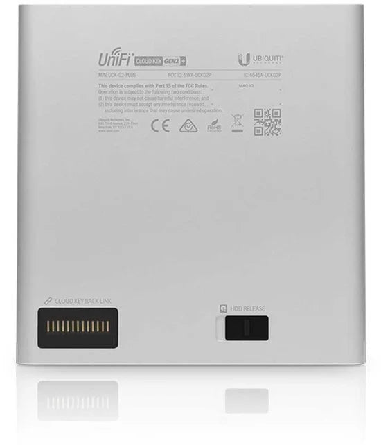 Ubiquiti UniFi Cloud Key Gen2 Plus - Wi-Fi beheer - 1TB - HDD