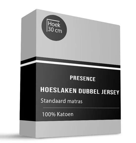 Hoeslaken - Katoen Dubbel Jersey