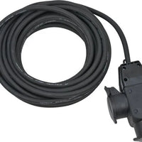 Brennenstuhl Verlengsnoer 3-voudig IP44 10m Zwart - Nieuw Outlet