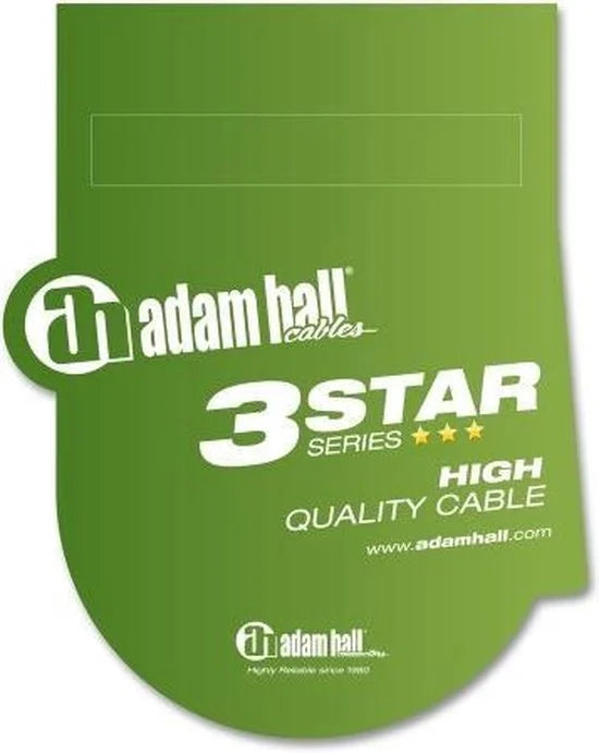 adam hall K3 MIDI 0075 GRN audio kabel 0,75 m 5-pin DIN Groen