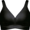Naturana - Katoenen soft bh - 86021 - Zwart - 85D