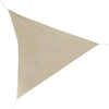 Ambiance Schaduwdoek Driehoek 360x360x360 cm Zand