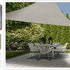 Ambiance Schaduwdoek Driehoek 360x360x360 cm Zand