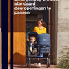 Bugaboo Donkey 5 Duo, complete uitbreidingsset, verbeterd design, omkeerbare stoel en sturen met één hand, Midnight Black