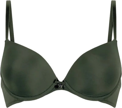 Hunkemöller Dames Lingerie Voorgevormde beugel bh Plunge - Groen - maat D75