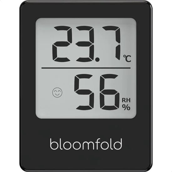 Bloomfold Hygrometer - Luchtvochtigheidsmeter - Digitaal Weerstation - Vochtigheidsmeter - Thermometer voor Binnen - Inclusief batterij