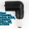 90W Universele AC Laptop Oplader Voedingsadapter - DC Output 15V 16V 18.5V 19V 19.5V 20V Adapter Geschikt voor HP Dell Toshiba IBM Lenovo Acer Sony G