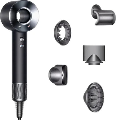 Dyson Supersonic föhn met Flyaway accessoire - zwart / nikkel