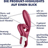 Satisfyer 'Touch Me', 22 cm, 3 motoren, flexibele, ergonomische clitorisstimulator