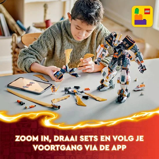 LEGO NINJAGO® Cole's reusachtige drakenmecha 71821