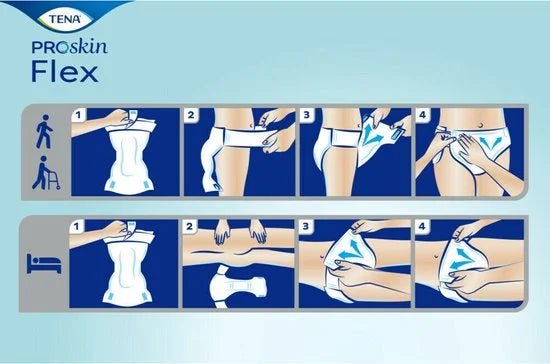 Tena Flex Maxi Extra Large - 21 stuks - Incontinentie luiers