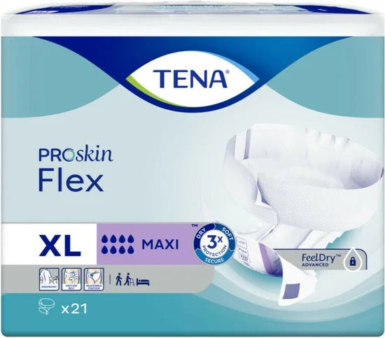 Tena Flex Maxi Extra Large - 21 stuks - Incontinentie luiers