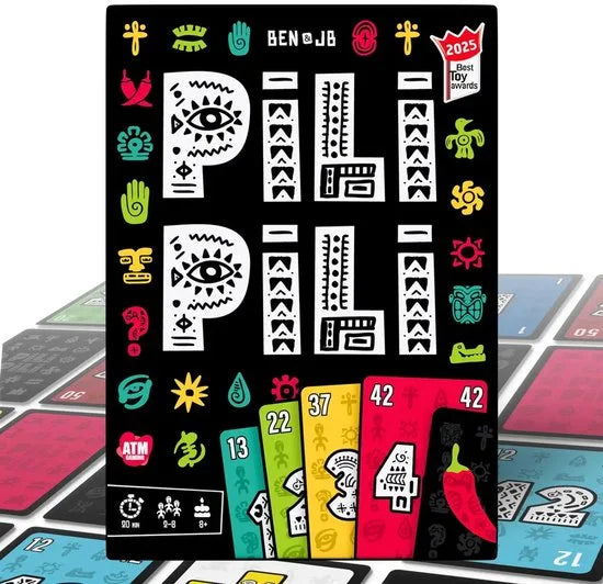 ATM Gaming Pili Pili Kaartspel - Hilarisch partyspel voor feestjes en groepen