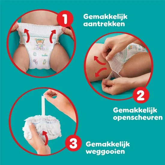 Pampers Baby-Dry Pants Maat 6, 138 Luierbroekjes, 14-19kg Maandbox