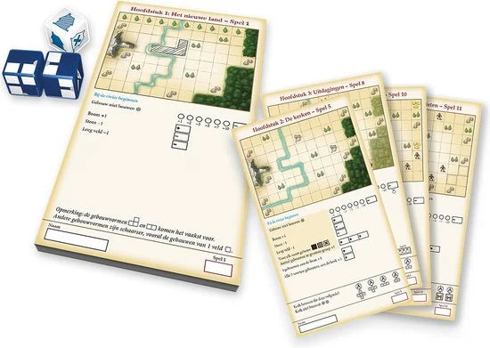 999 Games - My City - Roll & Write - Dobbelspel