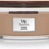 WoodWick Heartwick Flame Ellipse Geurkaars - Cashmere - 50 branduren