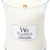 WoodWick Hourglass Medium Geurkaars - Island Coconut - 60 branduren