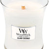 WoodWick Hourglass Medium Geurkaars - Island Coconut - 60 branduren