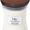 WoodWick Hourglass Medium Geurkaars - Island Coconut - 60 branduren