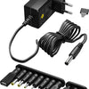 Goobay universele voedingsadapter | 3-12V | 12W | 11 pluggen | 1,8 meter