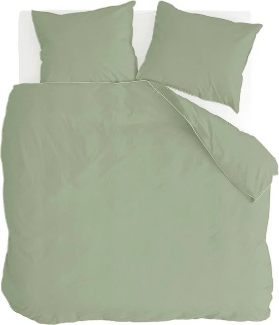 Walra Dekbedovertrek Sweet Softy - 240x220 - 100% Katoen - Groen