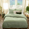 Walra Dekbedovertrek Sweet Softy - 240x220 - 100% Katoen - Groen