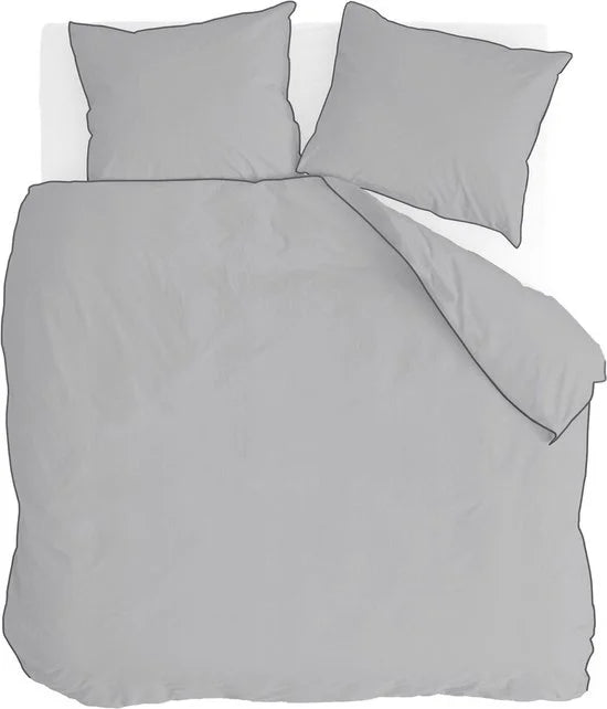 Walra Dekbedovertrek Sweet Softy - 240x220 - 100% Katoen - Grijs