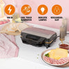 Tristar SA-3060 - Tosti apparaat 900W - Voor 2 tosti's met schelpvorm - Anti aanbaklaag