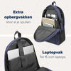 TRVLMORE 28L Rugzak - Rugtas met 15,6 Inch Laptopvak - Schooltas - Spatwaterdicht - Heren en Dames - Jongens en Meisjes - Blauw