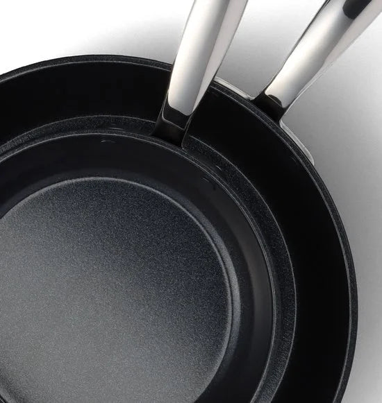 Greenpan Barcelona Aluminium Koekenpannenset 2-delig - Ø 24 en 28 cm – PFAS-vrij – Inductie Koekenpannenset – Ovenbestendig tot 220°C – Vaatwasserbes