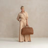 SUITSUIT Weekendtas - Reistas 33x53x22 cm - Weekendtas dames - Reistas handbagage - Fab Seventies Weekendtas Camel
