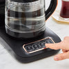Karaca Çaysever Robotea Pro - 4 in 1 Sprekend Automatisch Theezetapparaat met Glas, Waterverwarmer en Filter Koffiezetapparaat 2500W - Zwart Koper