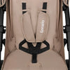 Lionelo Buggy Annet Plus – Lichtgewicht & Inklapbaar – Grote Massieve Wielen met Vering – Inclusief Voetenzak, Klamboe & Bekerhouder – Verstelbare Ru