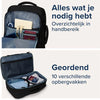 TRVLMORE 40L Reistas - Handbagage Rugzak - Rugtas - Weekendtas - Spatwaterdicht - Dames en Heren - Zwart