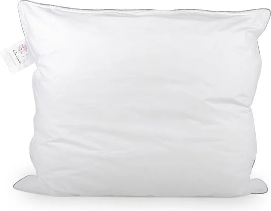 Cinderella Bamboo Hoofdkussen - Medium Stevig - Bamboe Vulling - Katoenen Tijk - 70x60 cm