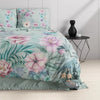Dreamhouse Dekbedovertrek - Flore Blue - 200x200/220