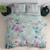 Dreamhouse Dekbedovertrek - Flore Blue - 200x200/220
