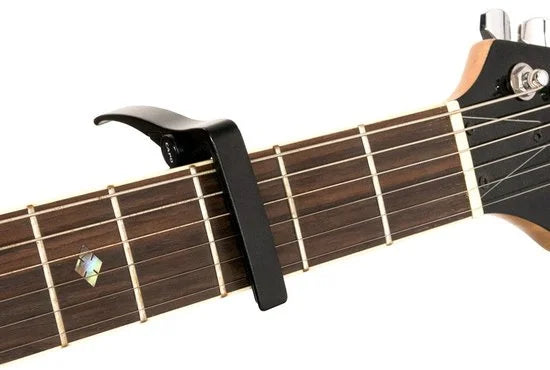 Cascha HH 2037 capo voor western en elektrische gitaar