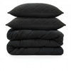 Sleeptime 2 in 1 Teddy Premium Dekbed zonder Overtrek - Dekbed Inclusief Slopen - 240 x 200 cm - Zwart