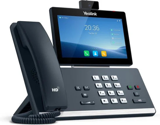 Yealink - SIP-T58W - VoIP telefoon - Zwart