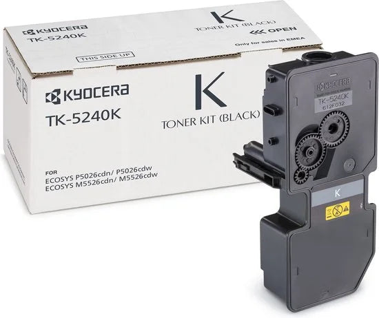 Kyocera - TK-5240K - Tonercartridge - 1 stuk - Origineel - Zwart