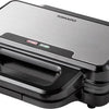 Tomado TGP2001S - XXL Tosti apparaat - 2 tosti’s - PFAS vrij - Panini grill - Tosti ijzer - Grill apparaat - 900 watt - Zwart/rvs